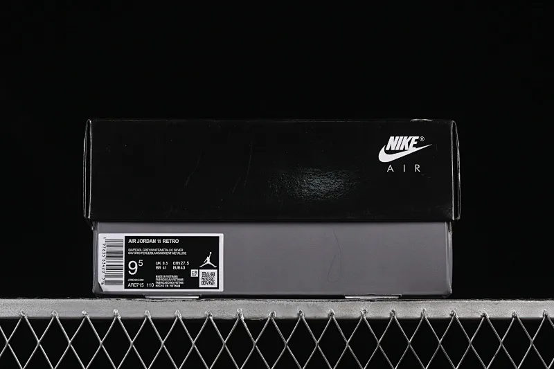 All categories Air Jordan Jordan series basketball shoes Air Jordan 11 Air Jordan 11 Retro "Grand Finale" AJ11 Joe 11 Pearl Gray AR0715-110